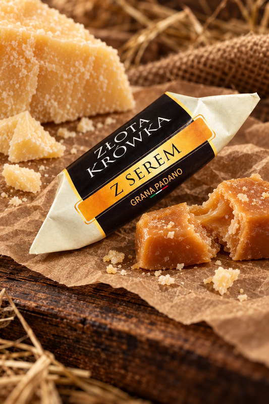 Krówka smakowa - Grana Padano w sklepie Słodycz z Chaty